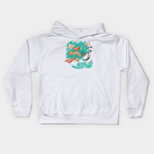 Big Breakfast Trip Kids Hoodie